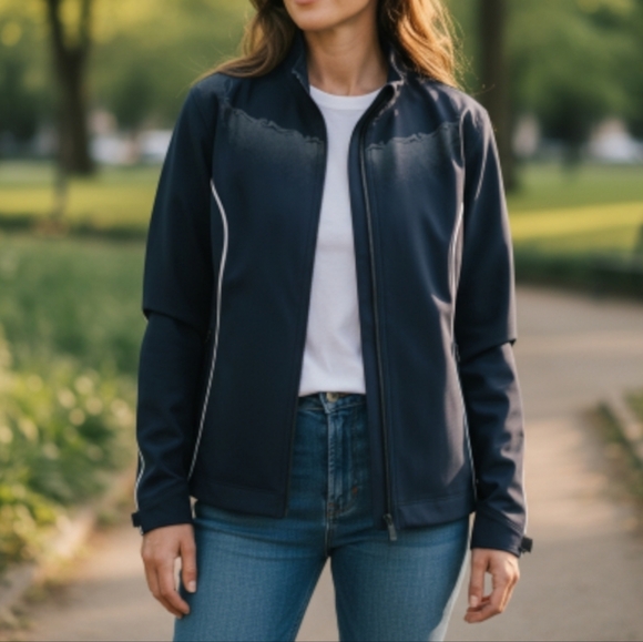 Nike Golf Storm Fit Black Jacket Women's Size Medium - Picture 1 of 15